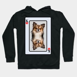 Chihuahua King Of Hearts Hoodie